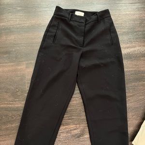 Wilfred aritzia dress pants (tie front)